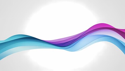 Obraz premium abstract blue wave background