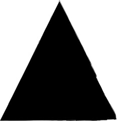 Fototapeta premium Triangle frame brush, stamp, ink, banner