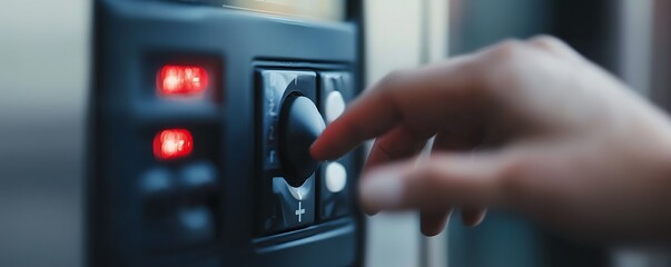 Detailed activation of a security alarm system via keypad.