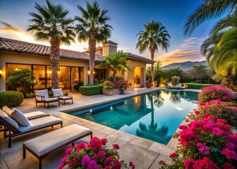 Indulge in contemporary living at this luxurious home, boasting a swimming pool and beautifully landscaped gardens, creating an ideal oasis for