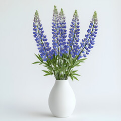 bouquet of snowdrops in a vase