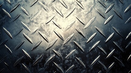 Diamond stainless steel pattern metal plate background backdrop
