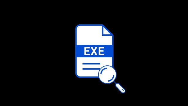 EXE File Searching icon animation