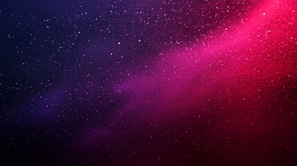 Fototapeta premium Glowing pink and purple patten on dark background, grainy gradient noise texture poster banner backdrop abstract design, power point background