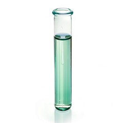 Test tube isolated isolated on white background 