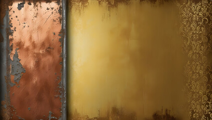 old rusty metal background