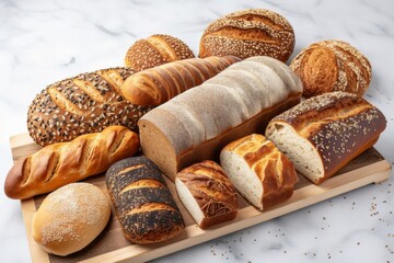 Assortment of Freshly Baked Breads: A Baker's Delight