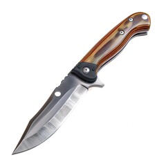 Obraz premium Portable Camping Knives for Wilderness Exploration On Transparent Background. 