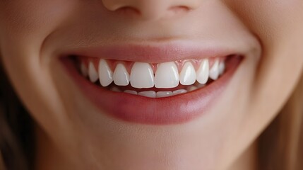 Obraz premium Before-and-after orthodontics educational video showing teeth realignment, jaw adjustment, and the positive impact on patients' smiles