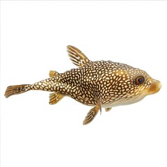 Naklejka premium fish isolated on white background