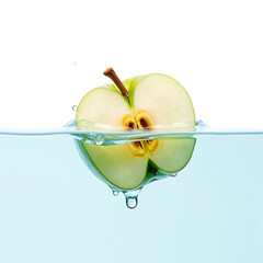h2o, 스플래시, 과일, 사과, 먹을것, green, 신선, 방울, 레몬, 라임, 건강한, 백, 고립시키는, 액체, 낙하, 거품, 감귤류, 네이처, 새로운, 마시다, 적시다, 야채, 주스, h2o