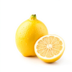 레몬, 과일, 감귤류, 먹을것, 고립시키는, yellow, 신선, 백, 건강한, 익는, 주스, 수분이 많은, 비타민, demi, 슬라이스, 베다, 유기농, 나뭇잎, 건강, green, 라임, 네이처, 규정식