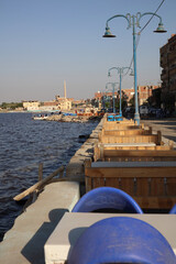 Qarun Lake at the afternoon