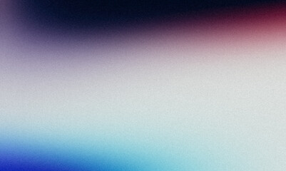 Abstract summer teal grainy gradient texture backdrop design. Vibrant purple blue magenta color noisy gradient with bright, glowing, soft colors flowing banner or poster