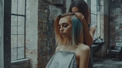 Transform Your Look: A Captivating Hair Styling Experience in a Modern Salon