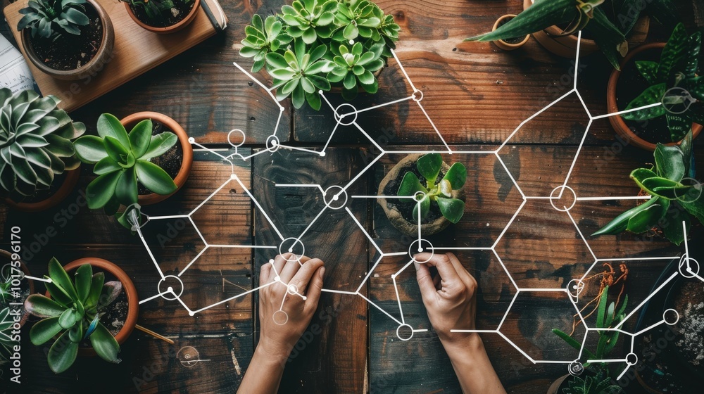 Poster applying systems thinking approaches to recognize interdependencies and analyze interconnected varia
