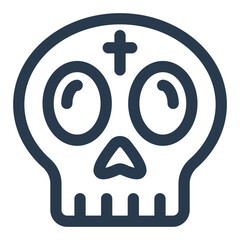 Bright Día de los Muertos Sugar Skull