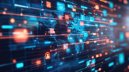 Digital organizations thrive on global networks, with teams working together on data exchange