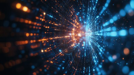 Fototapeta premium Discover how AI and machine learning are revolutionizing data science, offering new methodologies and tools for intelligent data analysis.