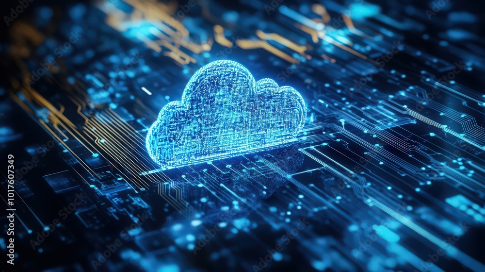 Poster engineers integrate digital technology and cloud computing for advanced data processing, optimizing 
