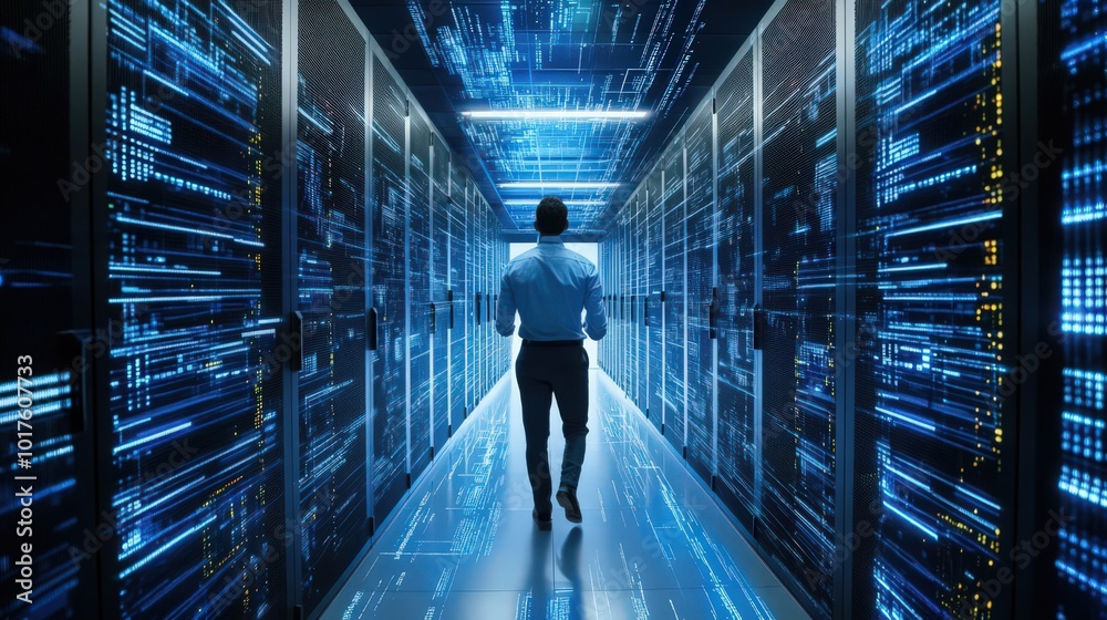 Poster engineers leverage digital technology and cloud computing for sophisticated data processing,
