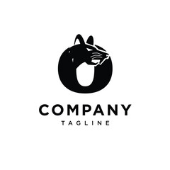 Letter O Mouse Logo Icon Vector 