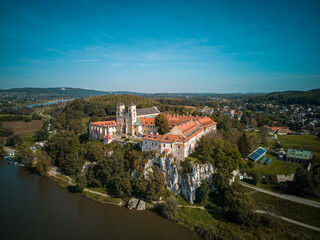 Obraz premium Monastery in Tyniec, in the city of Krakow, Poland.