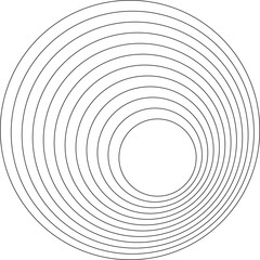 Circles line dynamic pattern. Technology design