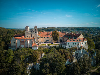 Fototapeta premium Monastery in Tyniec, in the city of Krakow, Poland.