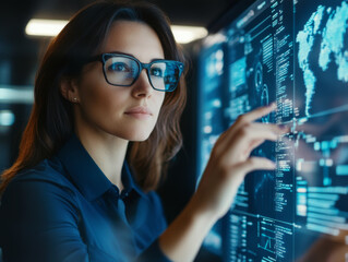 A consultant presenting a digital transformation strategy for HR, showcasing the benefits of automation and data-driven HR solutions.