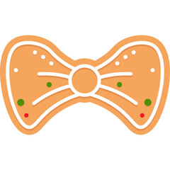 Gingerbread Ribbon Bow