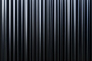 Obraz premium Metallic black texture. Steel sheet roof background. Iron corrugated background