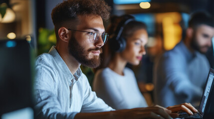 A cybersecurity team managing point-of-sale security in a retail environment, preventing data breaches and protecting customer information.