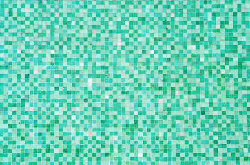 Old mosaique pattern. Abstract background of an old weathered mosaique