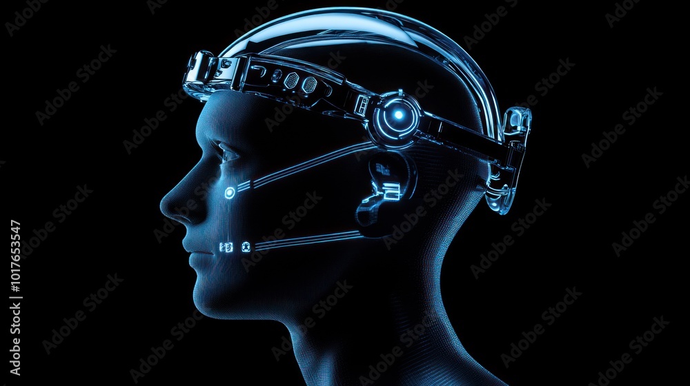Poster brain-computer interface for personalized ai, enabling seamless interaction between humans and ai fo