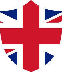 Shield Icon of UNITED KINGDOM Flag