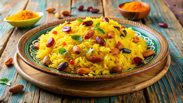 Pakistan dish zarda 