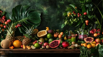 Falling exotic food products Targets specialized markets such as luxury food photography, travel-inspired food compositions, and high-end culinary experiences.
