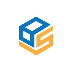 initial sb letter logo design vector template, sb logo vector for monogram, sb icon, sb symbol, bs logo, bs letter, bs initial logo for business.