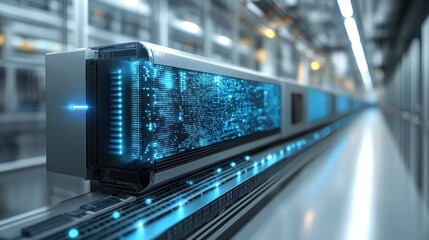 Futuristic Server Room