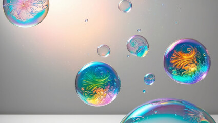 background with bubbles