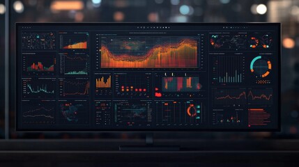 This software helps businesses understand their data. It pulls information from search engines and social media, analyzes competitors, and displays results in charts, graphs, and dashboards.