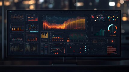 This software helps businesses understand their data. It pulls information from search engines and social media, analyzes competitors, and displays results in charts, graphs, and dashboards.