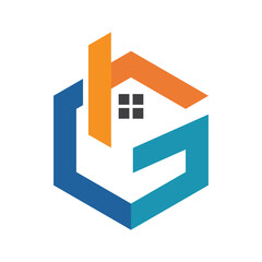 Real Estate  Property and Construction Logo