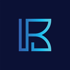b logo design
