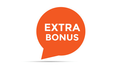 Extra Bonus web banner templates. Vector Illustration