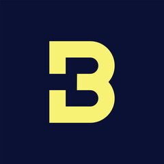 b business logo design