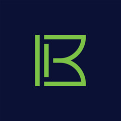 B logo design