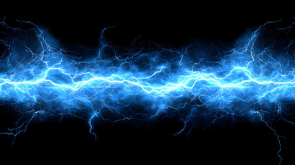 Electric Blue Lightning.