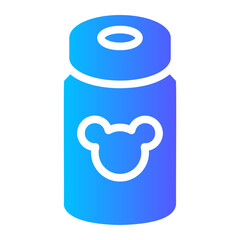 baby powder Gradient icon